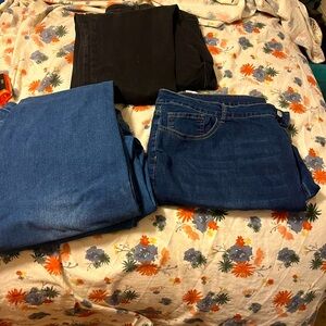 SHEIN Blue Denim Jeans Collection